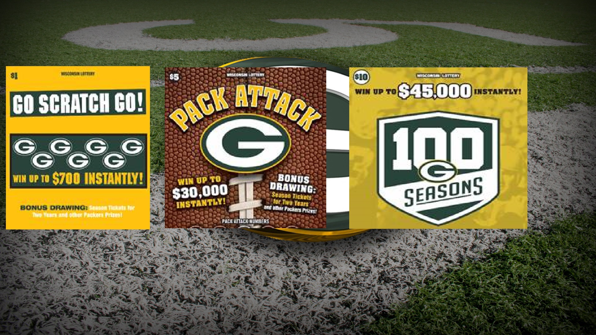 Wisconsin Lottery announces new Packers scratch tickets with chance to win  club seat season tickets