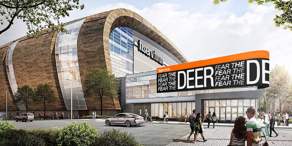 New Milwaukee Bucks Arena to be Fiserv Forum