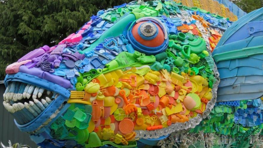 National Exhibit Washed Ashore Art To Save The Sea Coming To Green Bay Botanical Garden