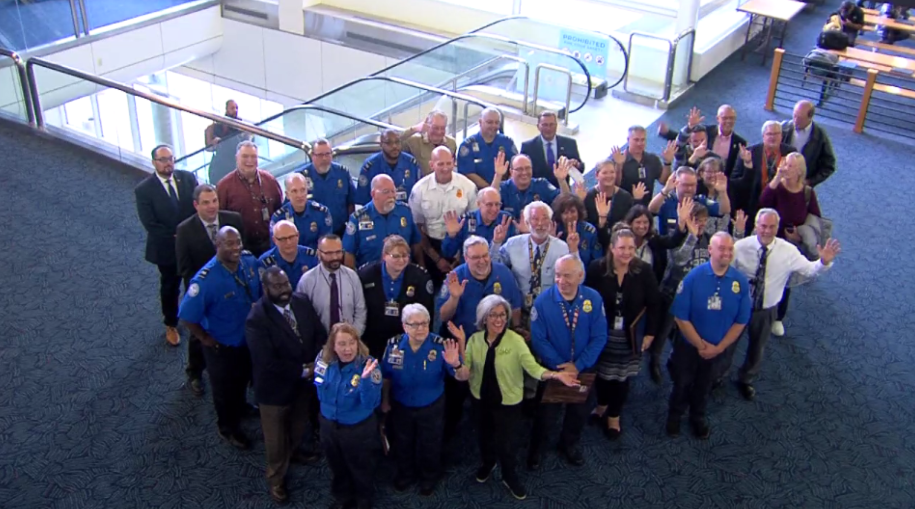 Milwaukee TSA celebrates 20 years of federalization, thanks lifelong employees
