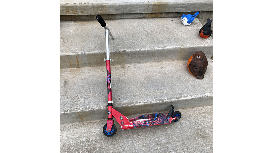 7 year old scooter